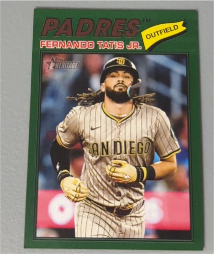 2026 Topps Heritage #322 Fernando Tatis Jr. — front