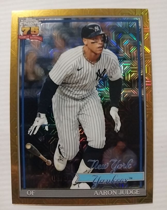 2026 Topps Series 1 1991 Topps Chrome #91C-82 Aaron Judge — front