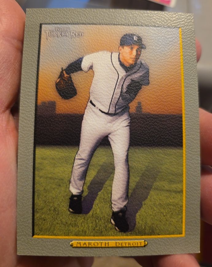 2005 Topps Turkey Red #221 Mike Maroth — front