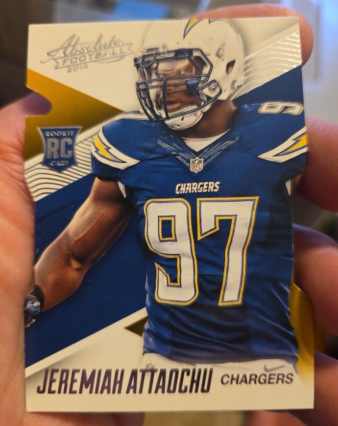 2014 Panini Absolute #128 Jeremiah Attaochu — front
