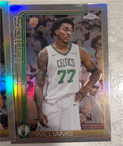 2025-26 Topps Chrome #297 Amari Williams — front