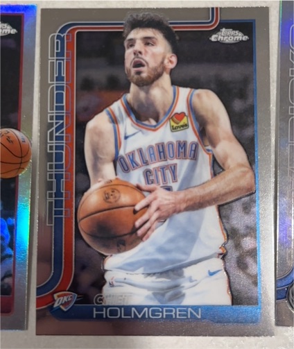 2025-26 Topps Chrome #134 Chet Holmgren — front