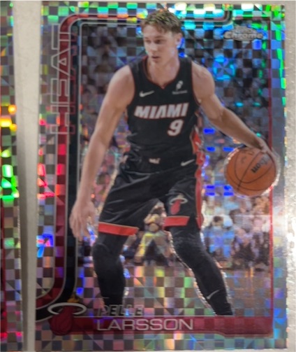 2025-26 Topps Chrome #189 Pelle Larsson — front