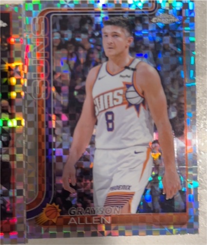 2025-26 Topps Chrome #107 Grayson Allen — front
