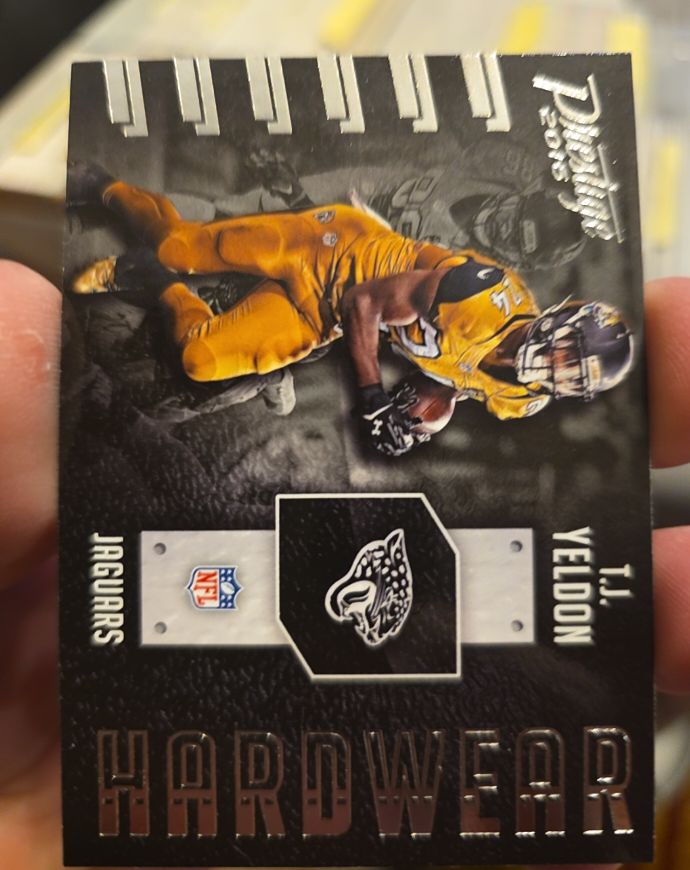 2016 Panini Prestige #22 T.J. Yeldon Hardwear — front