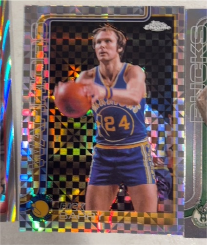 2025-26 Topps Chrome #249 Rick Barry — front