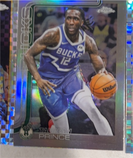 2025-26 Topps Chrome #147 Taurean Prince — front