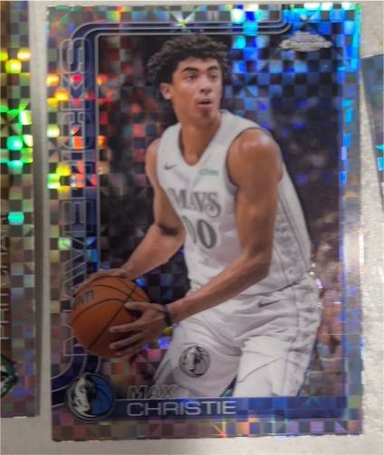2025-26 Topps Chrome #33 Max Christie — front