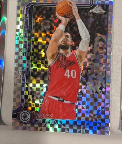 2025-26 Topps Chrome #63 Ivica Zubac — front