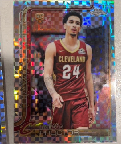 2025-26 Topps Chrome #300 Tyrese Proctor — front