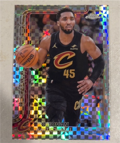 2025-26 Topps Chrome #69 Donovan Mitchell — front
