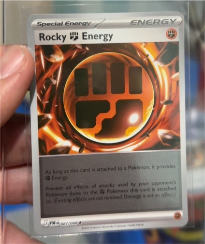 2023 Pokémon Perfect Order #087 Rocky Energy — front