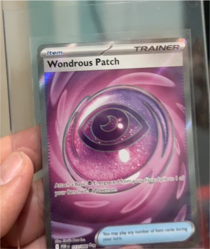 2023 Pokémon TCG Wondrous Patch #117 — front