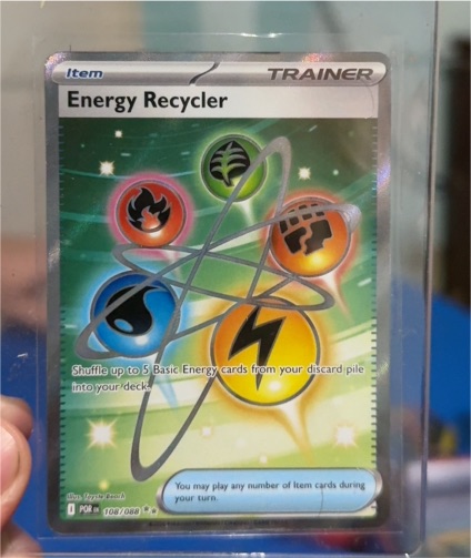 2026 Pokemon Perfect Order #108 Energy Recycler — front