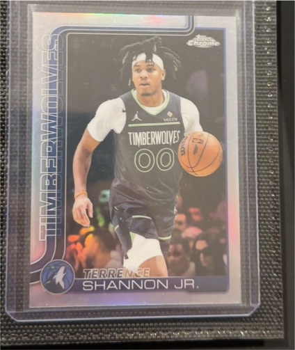 2025-26 Topps Chrome #198 Terrence Shannon Jr. — front