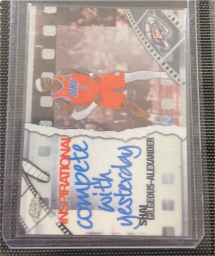 2025-26 Topps Chrome #IP-11 Shai Gilgeous-Alexander Inspirational — front