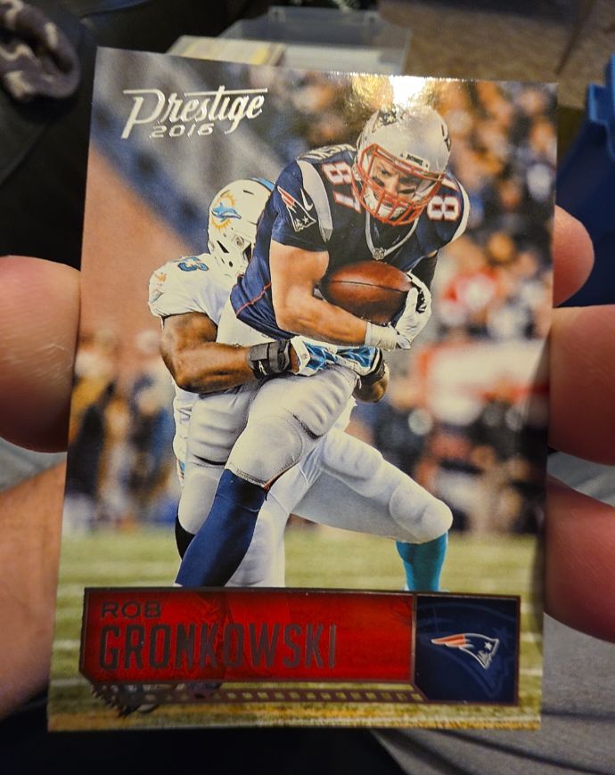 2016 Panini Prestige #119 Rob Gronkowski — front