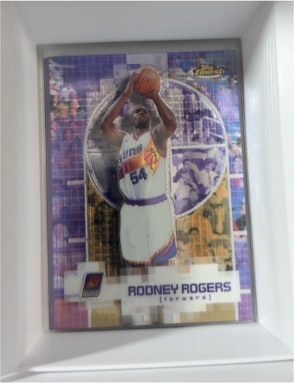 2000-01 Topps Finest #98 Rodney Rogers — front