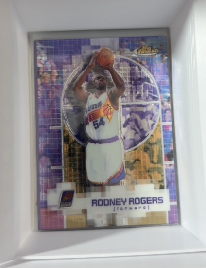 2000-01 Topps Finest #98 Rodney Rogers — front