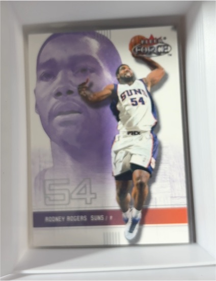 2001-02 Fleer Force #152 Rodney Rogers — front