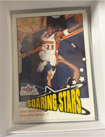 2002-03 Fleer Tradition #229 Jason Richardson — front