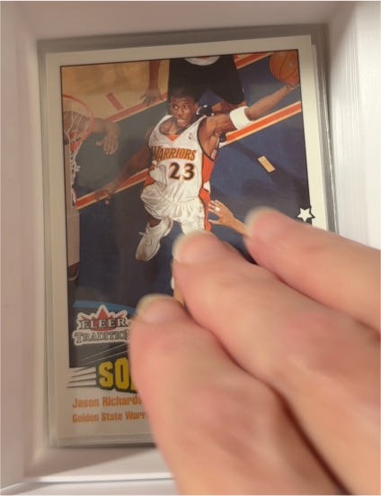 2002-03 Fleer Tradition #229 Jason Richardson — front