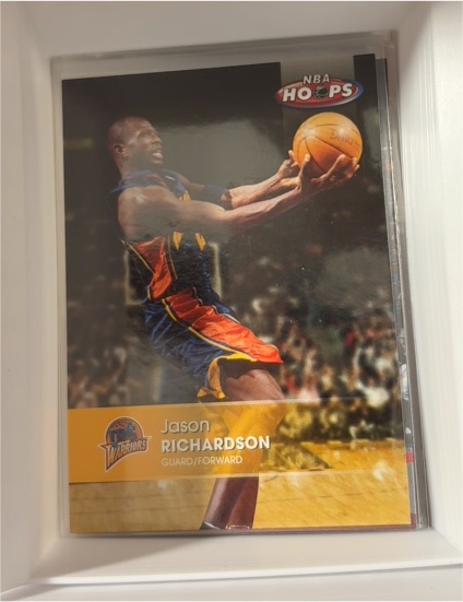 2004-05 NBA Hoops #144 Jason Richardson — front