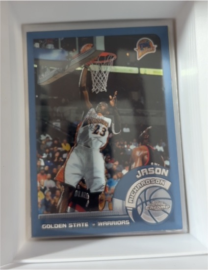 2002-03 Topps Chrome #7 Jason Richardson — front