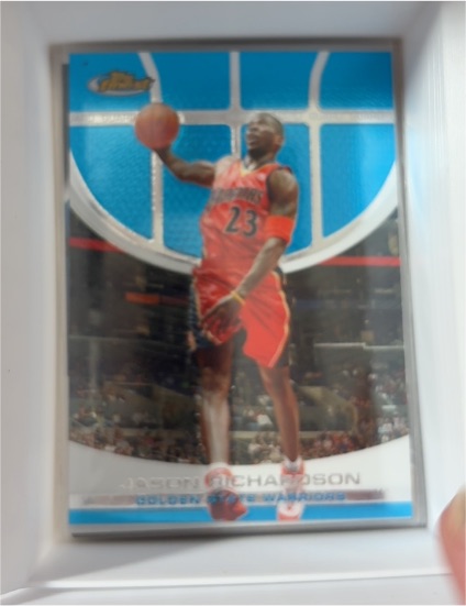 2005-06 Topps Finest #34 Jason Richardson — front