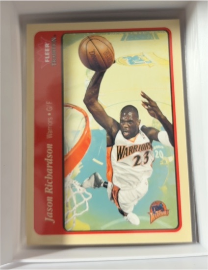 2004-05 Fleer Tradition #4 Jason Richardson — front