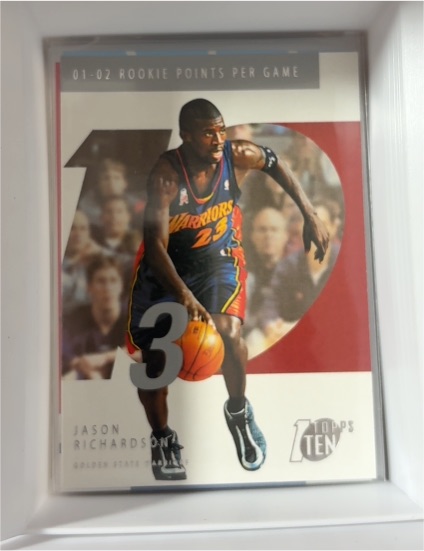 2001-02 Topps Ten #113 Jason Richardson — front