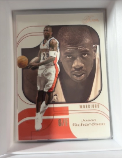 2004-05 Fleer Genuine #19 Jason Richardson — front