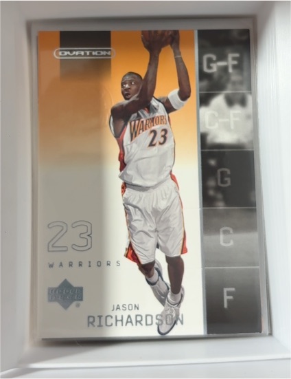 2002-03 Upper Deck Ovation #24 Jason Richardson — front