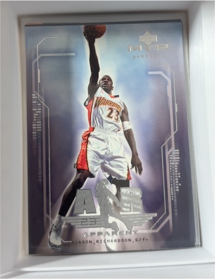 2002-03 Upper Deck MVP #A7 Jason Richardson — front