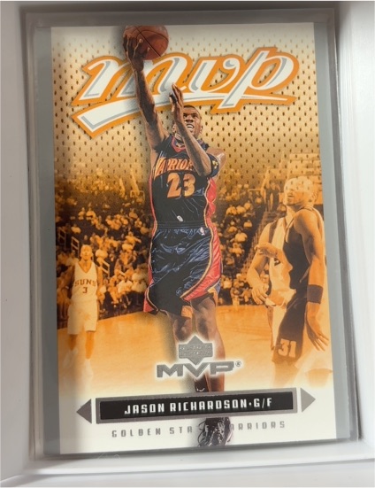 2003-04 Upper Deck MVP #46 Jason Richardson — front