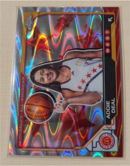 2025 Topps Chrome McDonald's All American #29 Addie Deal West — front