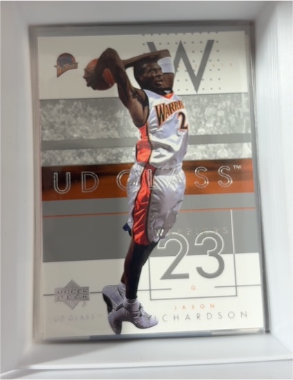 2002-03 Upper Deck UD Glass #23 Jason Richardson — front