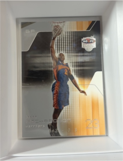2002-03 Fleer NBA Hoops Hot Prospects #23 Jason Richardson — front