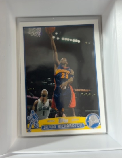 2003-04 Topps #23 Jason Richardson — front