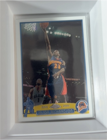 2003-04 Topps Chrome #23 Jason Richardson — front