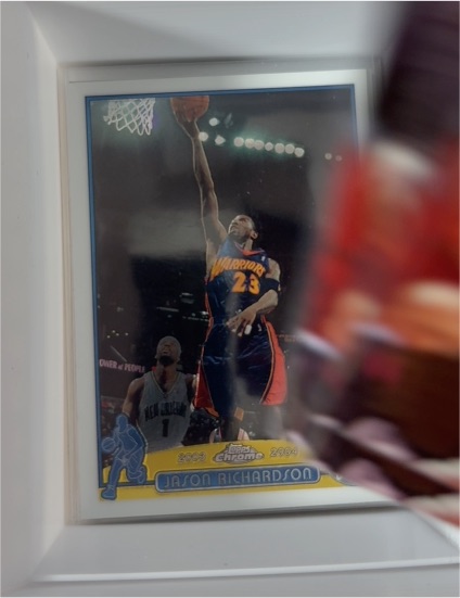 2003-04 Topps Chrome #23 Jason Richardson — front