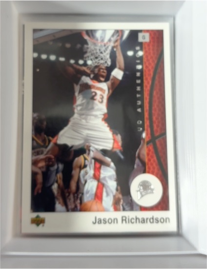 2002-03 Upper Deck UD Authentics #23 Jason Richardson — front
