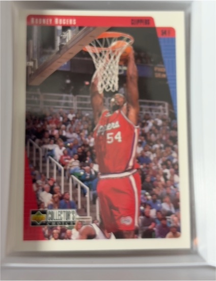 1996 Upper Deck Collector's Choice #1 Rodney Rogers — front