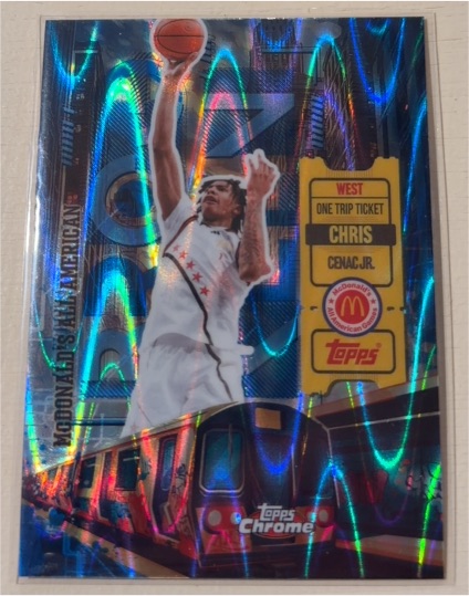 2025 Topps Chrome McDonald's All American #HR-11 Chris Cenac Jr. — front