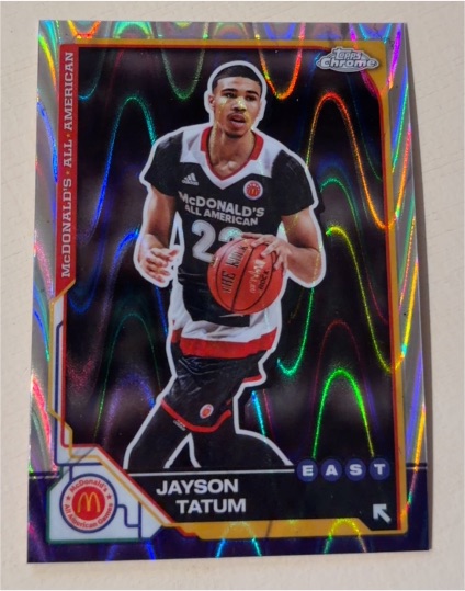 2025 Topps Chrome McDonald's All American #78 Jayson Tatum, East — front
