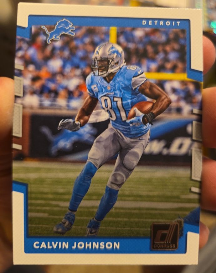 2017 Donruss #31 Calvin Johnson — front