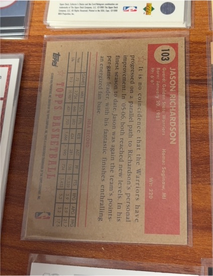 1981 Topps #103 Jason Richardson — front