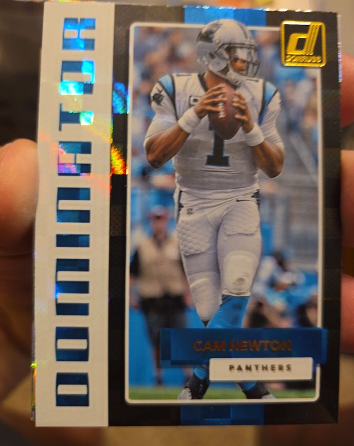 2017 Donruss #28 Cam Newton Dominators — front