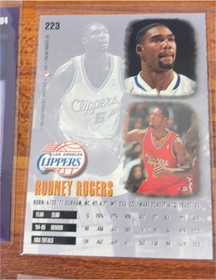 1995-96 Upper Deck #286 Rodney Rogers — front