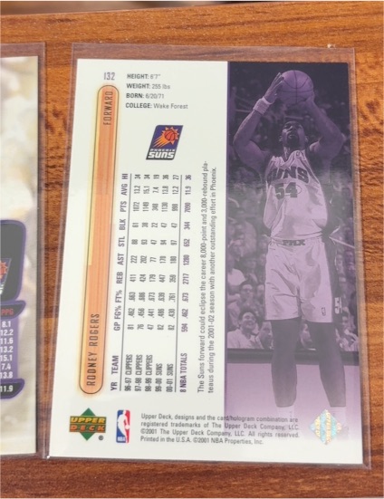 1997-98 Upper Deck Collector's Choice NBA Game Night #176 Rodney Rogers — front